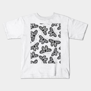 Paper kite butterfly pattern Kids T-Shirt